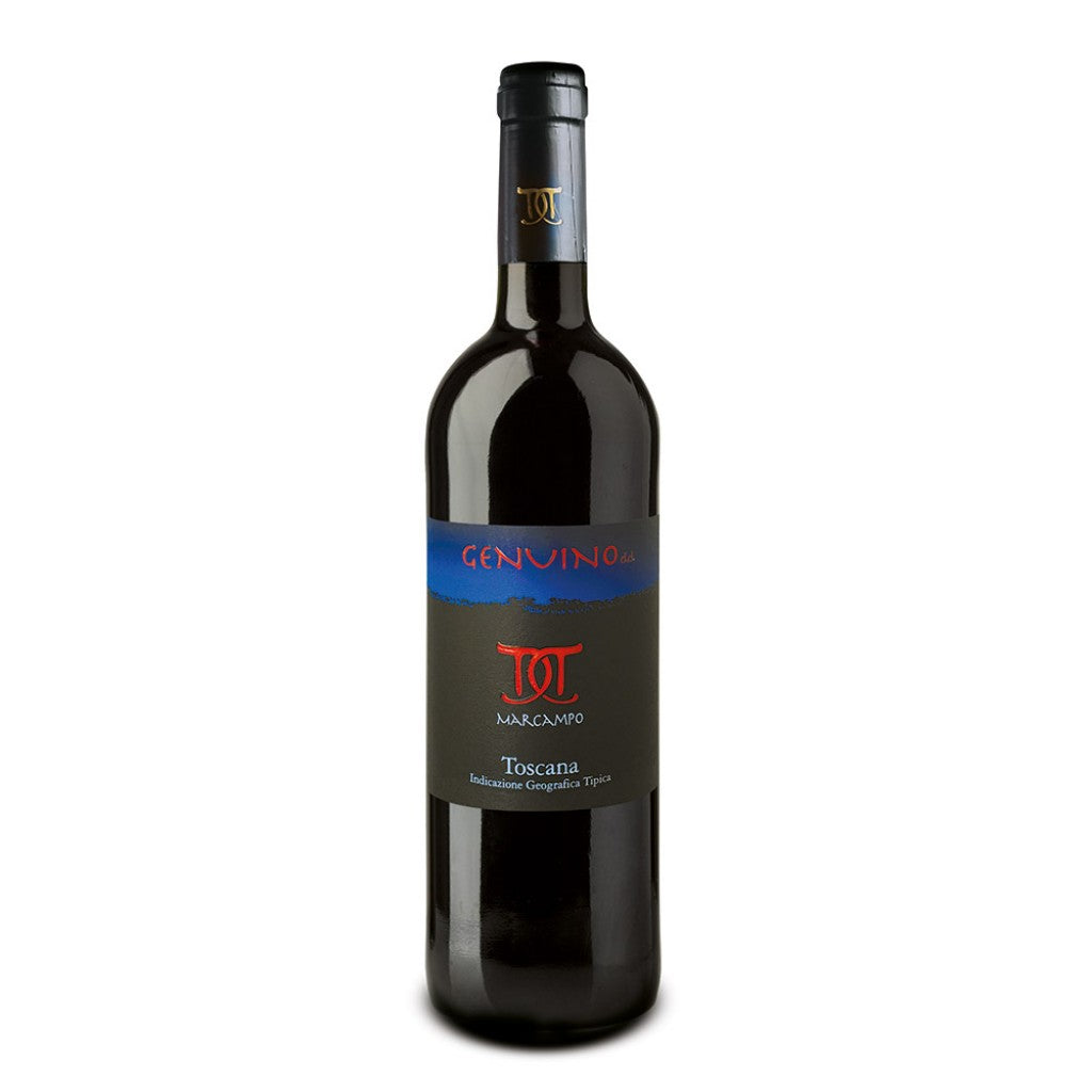 "GENUINO" - IGT Toscana Sangiovese + Merlot - Marcampo (15 eur X 6 bott)