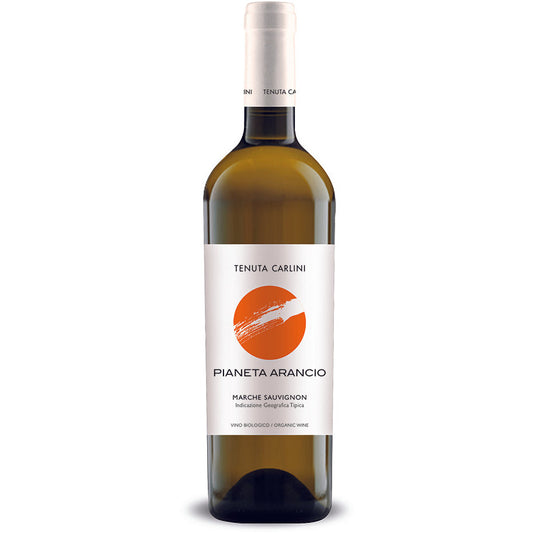 "PIANETA ARANCIO" MARCHE SAUVIGNON IGT - Tenuta Carlini  -(12 eur X 6 Bott)