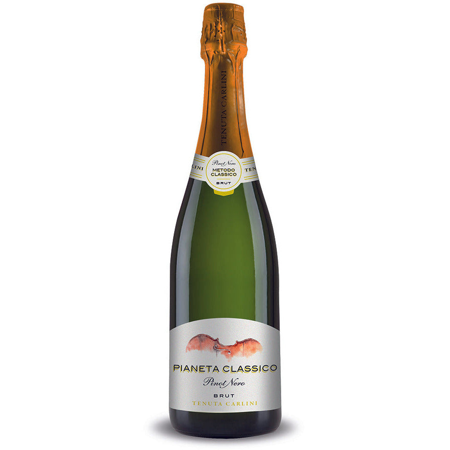 PIANETA CLASSICO PINOT NERO Brut METODO CLASSICO - Tenuta Carlini - (19,10 eur X 6 Bott)