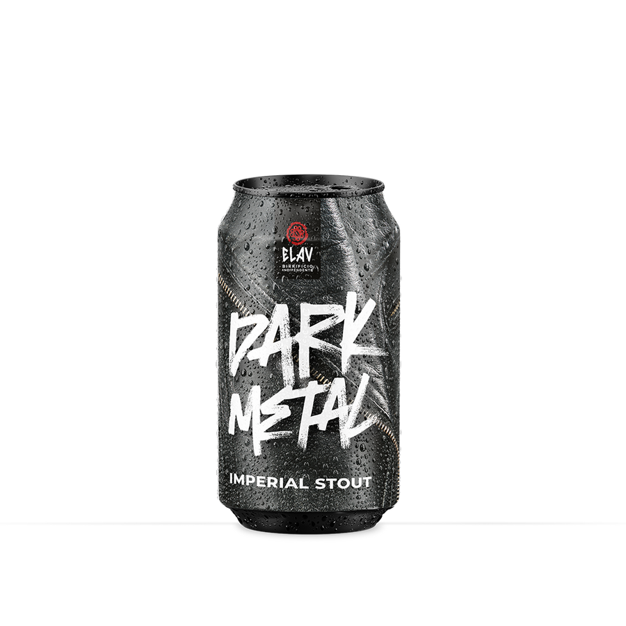 Birra Artigianale Dark Metal - stout - 12 lattine da 33cl