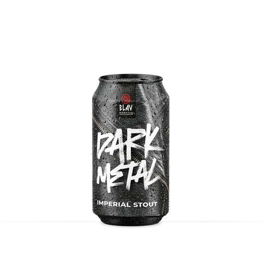 Birra Artigianale Dark Metal - stout - 12 lattine da 33cl
